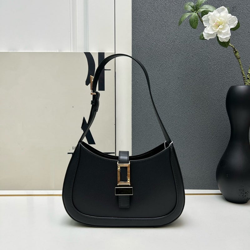 Niche Star'S Same Style Bag For Women High-End Retro Magnetic Buckle Armpit Bag Saddle Bag Shoulder Satchel - Image 1