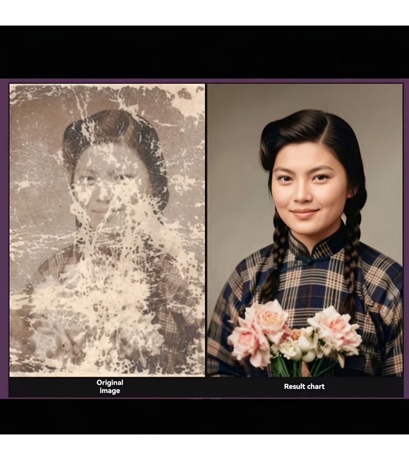Professional Old Photo Restoration Service Ordinary Repair 6 Inch 1 Pcs For Faded Pictures High Definition Print Wall Decor Preserving Cherished Memories - Image 1