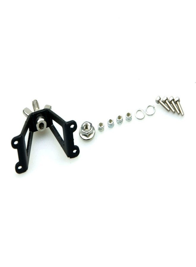 JGGZONE Metal Spare Tire Rack,RC Rear Spare Tyre Tire Bracket Wheel Holder Carrier Decoration Accessories Compatible with Axial SCX10 D90 Tamiya CC01 Wrangler Tra-xxas TRX4 1/10 RC Crawler Car - Image 3
