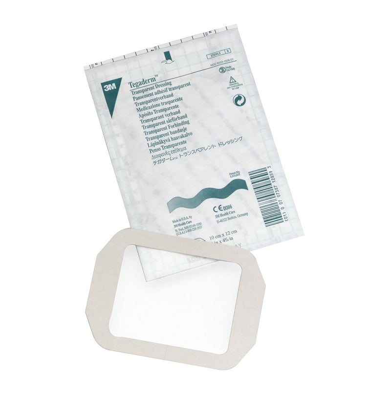 Tegaderm 3m Tegaderm Transparent Film Dressing 4 x 475Picture Frame StyleBox of 50 - Image 1
