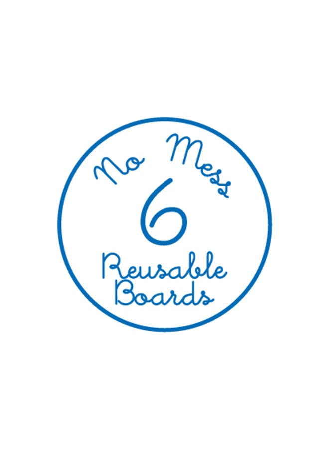 Avenir The Little Prince Magic Water Painting Set – 6 Reusable Cards, 140 Removable Stickers & Refillable Pen | Mess-Free Water Coloring Book for Kids | Travel Art Toy - Image 5