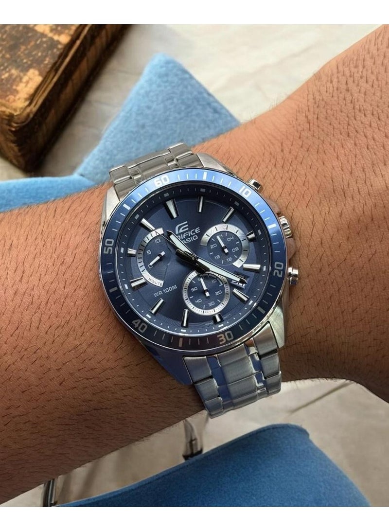 Casio Edifice Quartz Stainless steel EFR-552D-1A2 Mens Watch - Image 3
