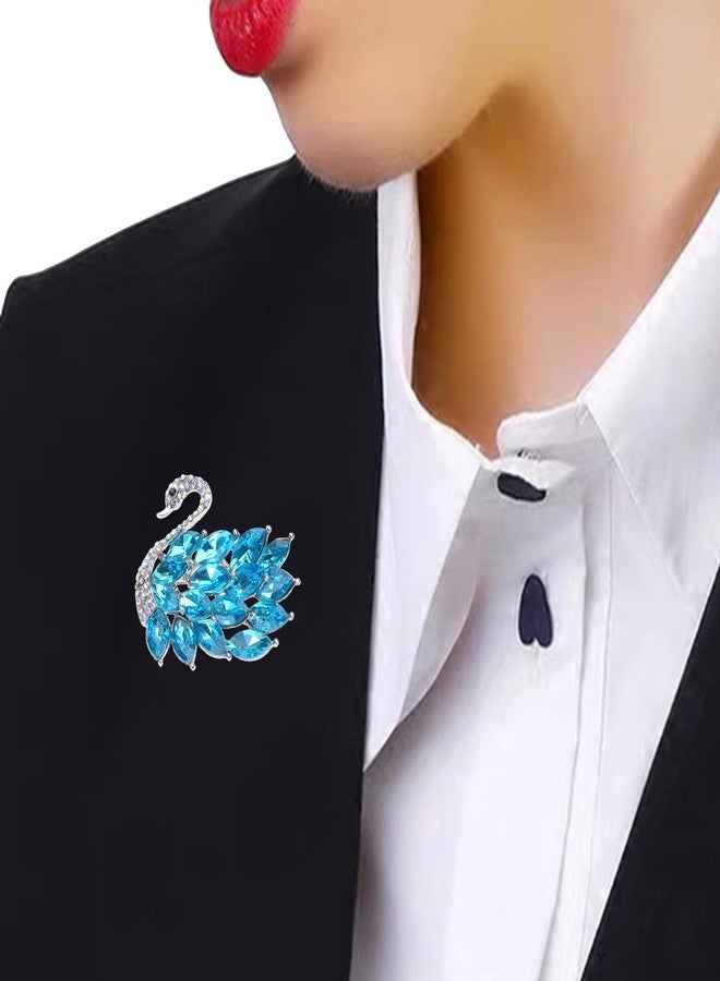 YZYDF Exquisite Swan Brooch Pin able Swan Pin Swan Corsage Pin Clothing Jewelry Gift for Individuals - Image 5