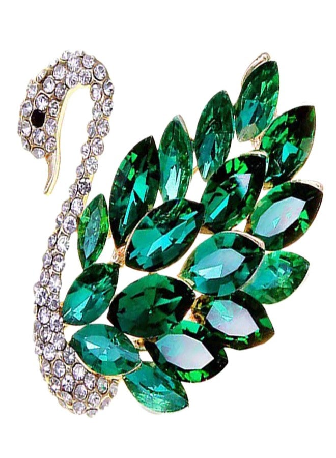 YZYDF Exquisite Swan Brooch Pin able Swan Pin Swan Corsage Pin Clothing Jewelry Gift for Individuals - Image 4