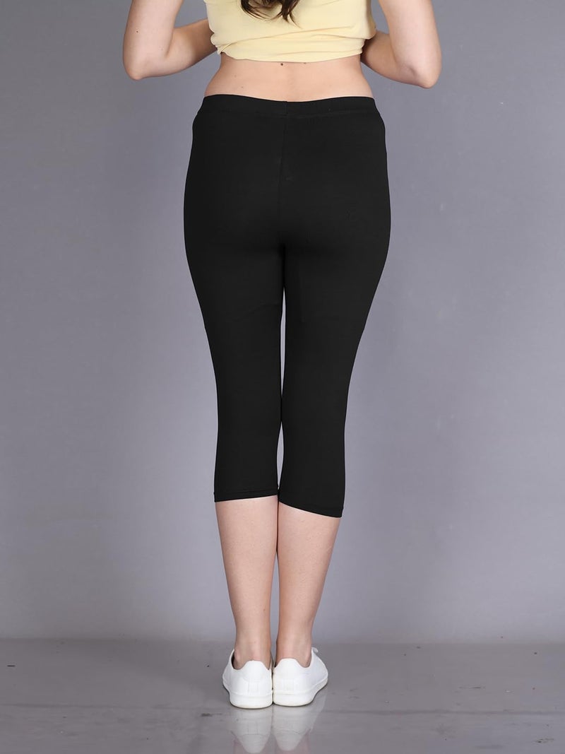 Lyra Girls|Womens Silk Cotton Trousers,Black,Free Size - Image 2