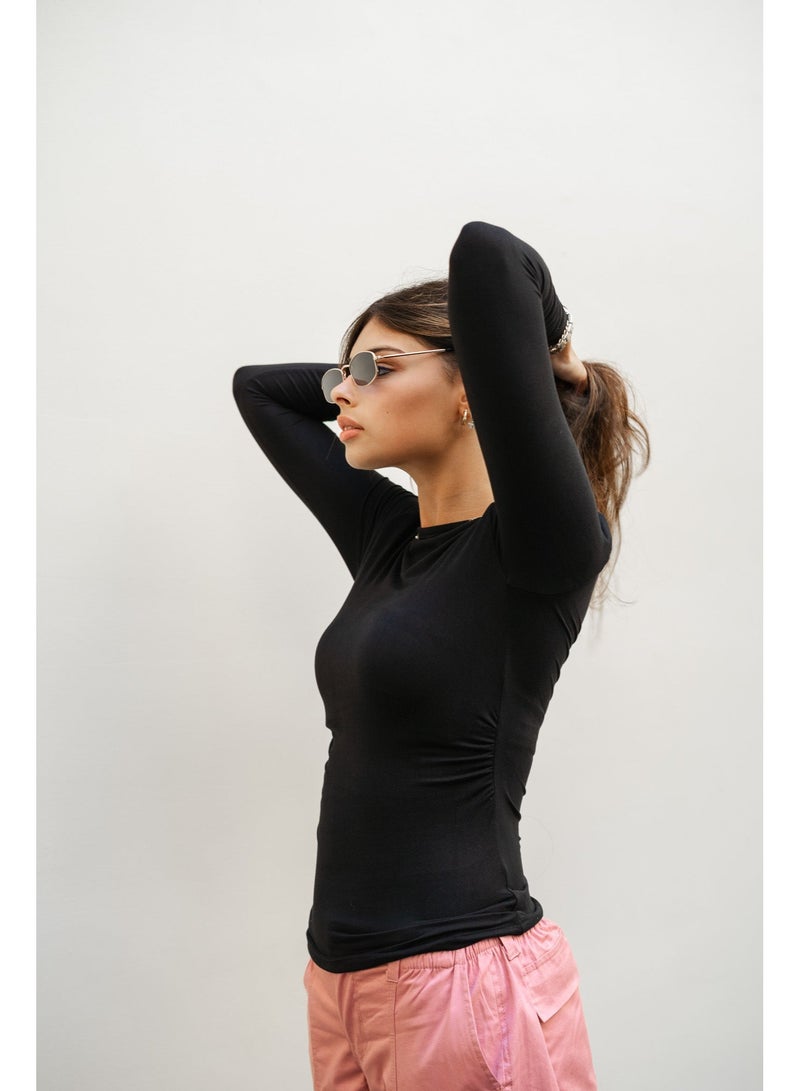 Alsace Women’S T-Shirt – Black - Image 1