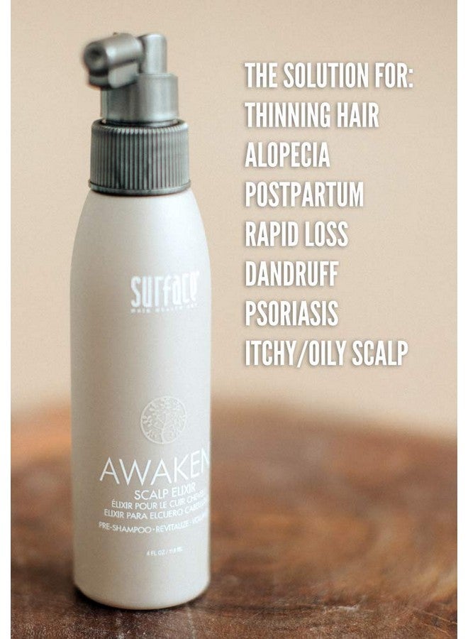 SURFACE Hair Awaken Scalp Elixir, Stimulate and Revitalize While Lifting Roots and Adding Volume, 4 Fl. Oz. - Image 3