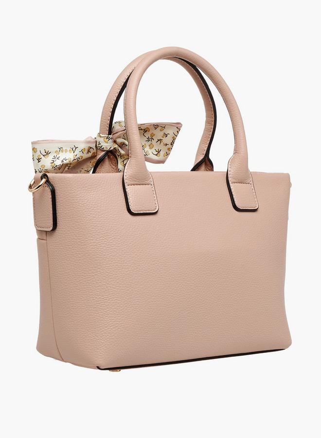 سيليست حقيبة يد منقوشة بفيونكة - Image 4