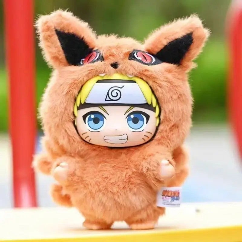 Y&D Plush Keychain Toys Naruto Shippuden Uzumaki Naruto, Uchiha Sasuke, Hyuga Hinata, Haruno Sakura Anime Plush Doll Blind Box Set – Soft Collectible Birthday Gift for Fans - Image 5