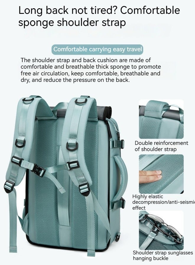 M MIAOYAN Travel backpack women's large capacity ultra-light multifunctional luggage bag portable crossbody travel backpack for men  - Image 4