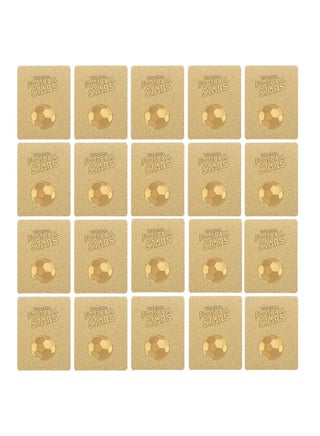 55-Pcs World Football Star Gold Foil Card PVC Flash Card For Fans Collection - view 5