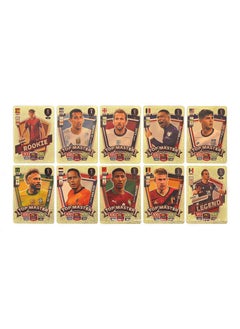 EHOME 55 قطعة من بطاقة World Football Star Gold Foil Card PVC Flash Card لمجموعة المعجبين  - Image 4