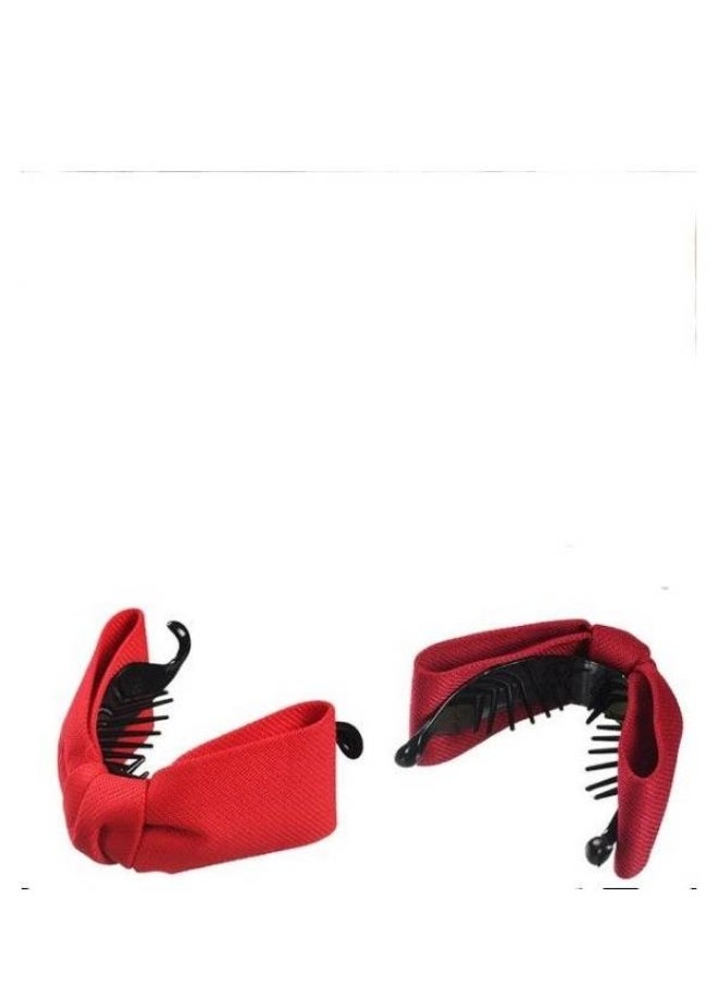 Generic Bow Shaped Hair Clip  - Image 2