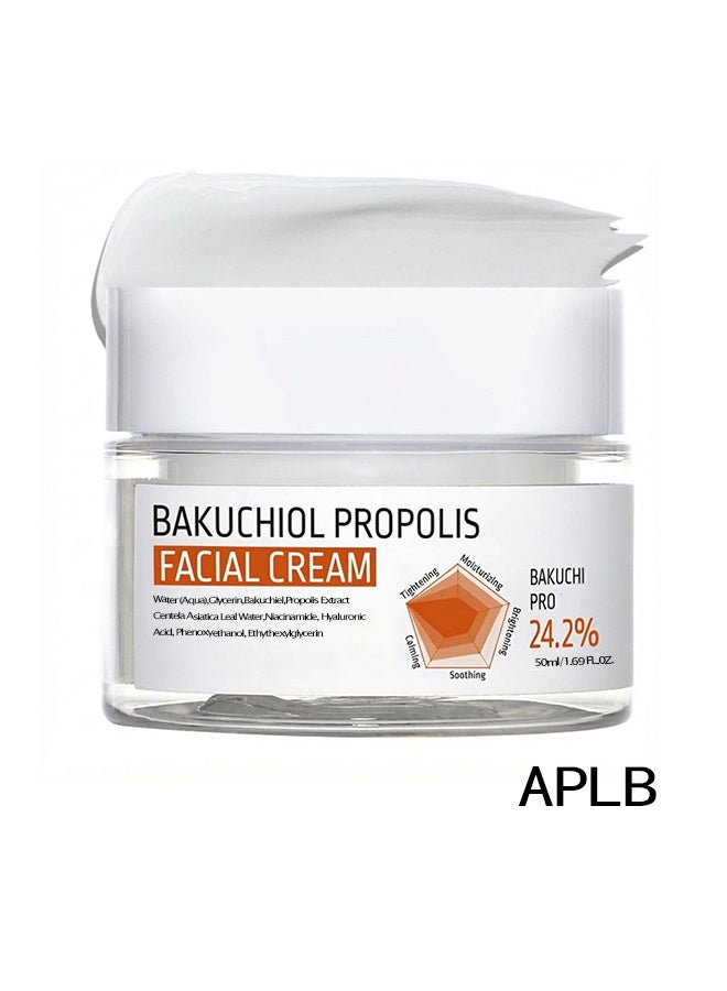 APLB Bakuchiol & Propolis Facial Cream  | Firms & Revives Skin | Natural Anti-Aging Daily Moisturizer | K-Beauty,55ml - Image 1