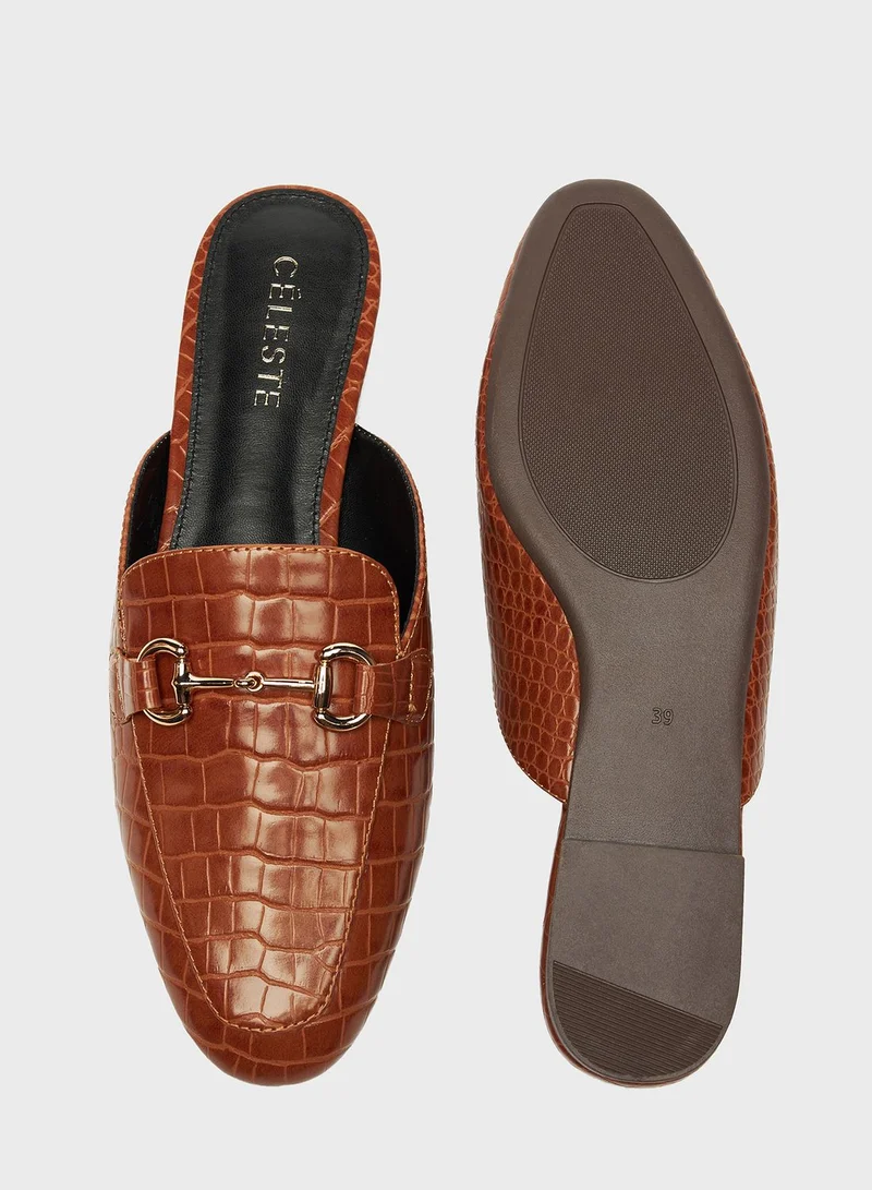 Celeste Close Toe Slip Ons