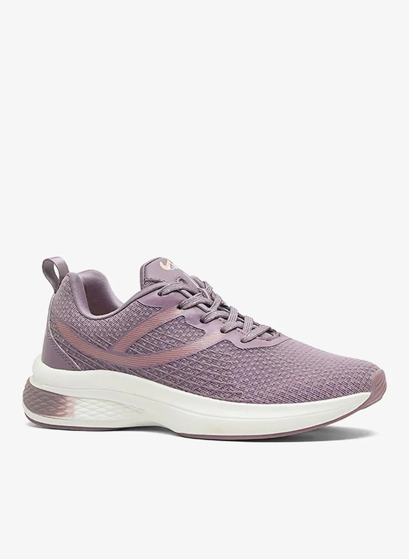 Campus Women Akira Campus Nitrofly Lace-Up Running Shoes-Mauve