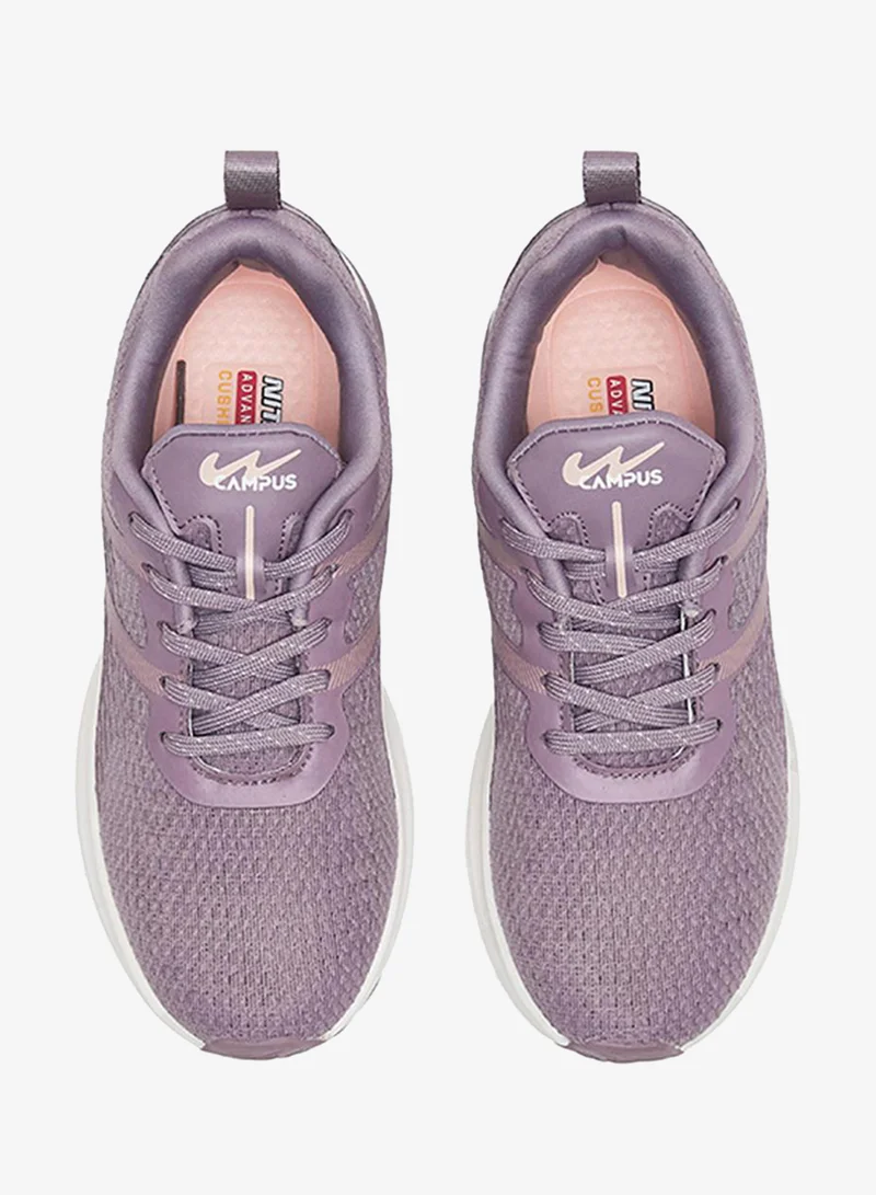 Campus Women Akira Campus Nitrofly Lace-Up Running Shoes-Mauve