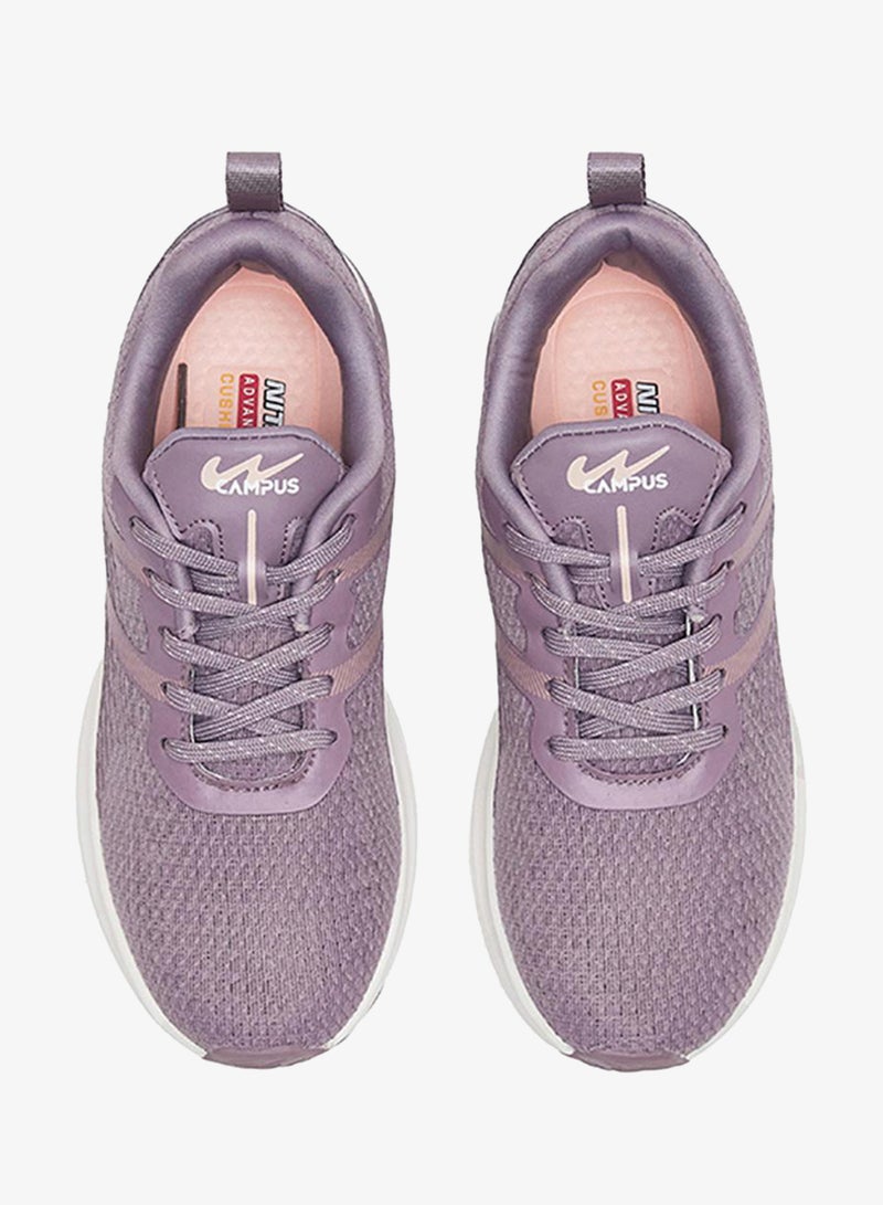 CAMPUS Women Akira Campus Nitrofly Lace-Up Running Shoes-Mauve - Image 2