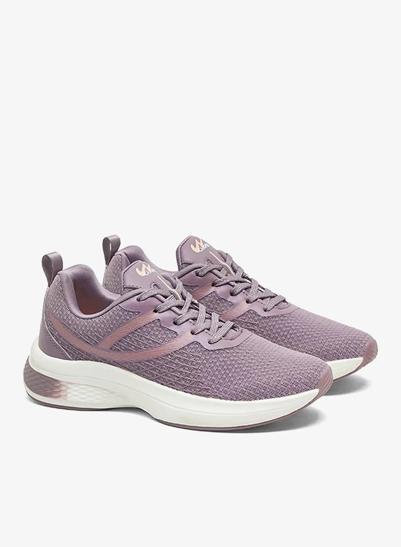 Campus Mauve Women Akira Campus Nitrofly Lace-Up Running Shoes-Mauve for Women | Best Price UAE