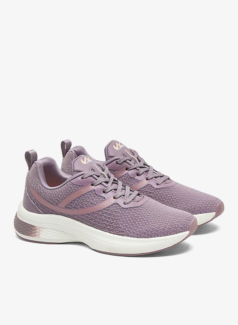 CAMPUS Women Akira Campus Nitrofly Lace-Up Running Shoes-Mauve - Image 4