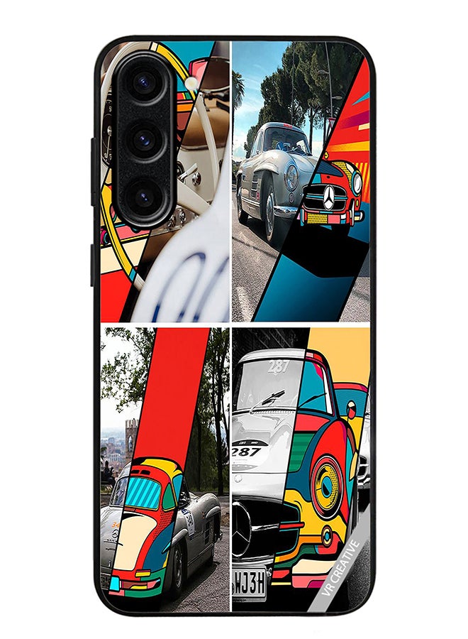 VR CREATIVE Protective Case Cover For Samsung Galaxy S24 Plus Mercedes-Benz Design Multicolour - Image 1