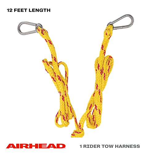 Airhead Tow Harness for 1 Rider Towable Tubes Water Skis Wakesurf Boards Kneeboards and Wakeboards 12Feet - Image 3