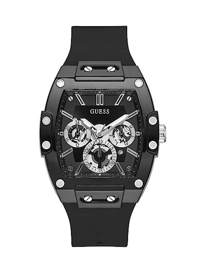 GUESS Men's Analog Silicone Wrist Watch - GW0203G3 - 43 mm  - Image 1