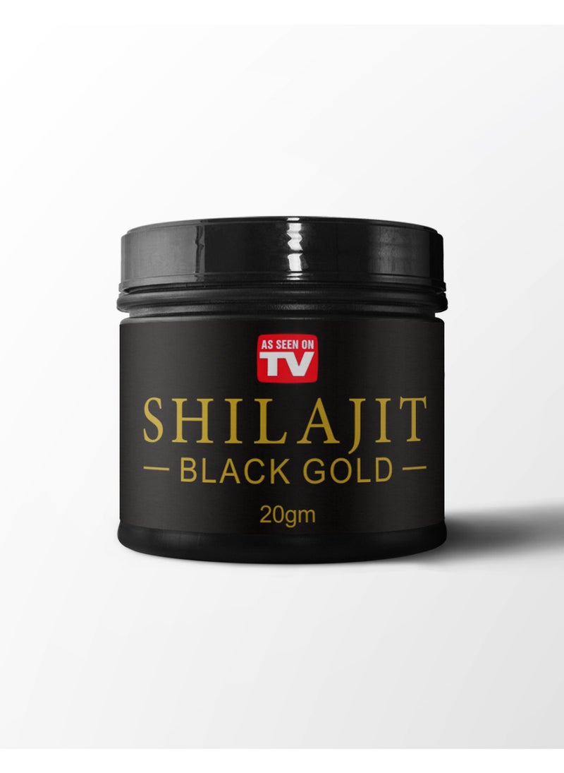 AS SEEN ON TV Shilajit Black Gold Provides Energy and Revitalization 20g 