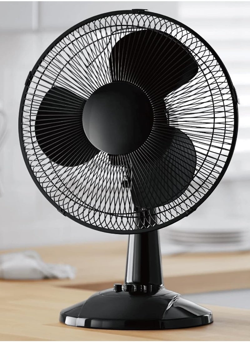 Denx 3-blade electric table fan, 45 watts, with 3 speeds  - Image 3