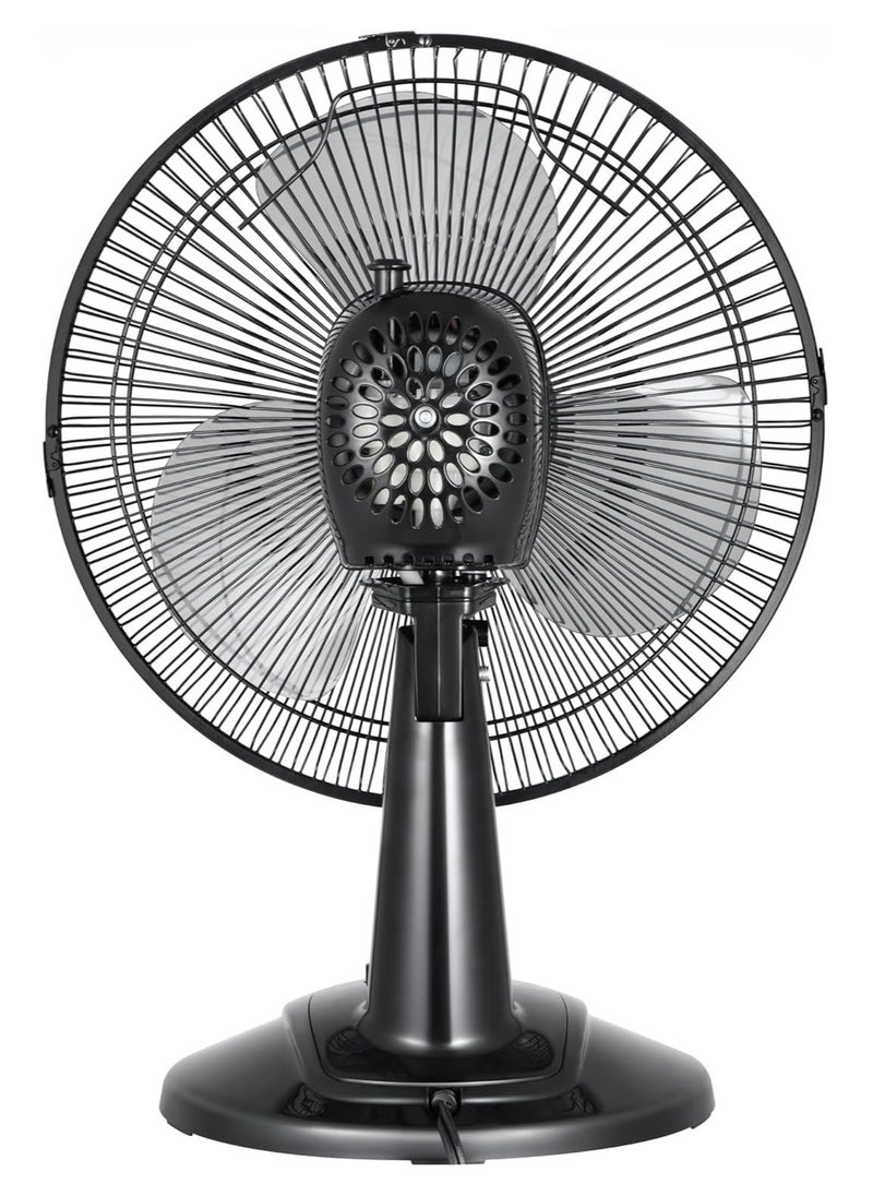 Denx - 3-blade electric table fan, 45 watts, with 3 speeds - Image 1
