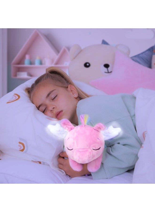 Cry Babies Goodnight Friends 2-in-1 Luna and Poppy Baby Doll in Unicorn-Themed Onesie | Flip & Reveal From Doll to Plush | Plays Gentle Lullabies | Nurturing and Imaginative Play | Sensory Development | Gift for Toddler & Kids - Image 5