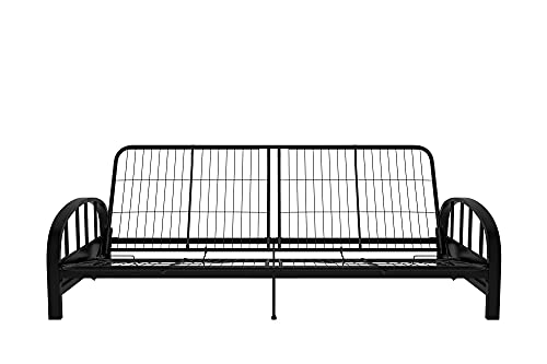 DHP DHP Aiden Metal Futon Frame Black 
