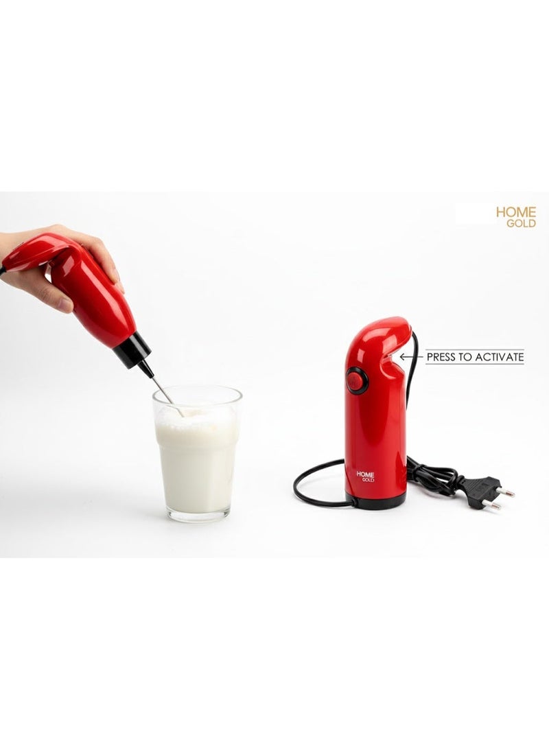 Home Gold Electric Nescafe Whisk For Making Nescafe And Espresso Foam 30 Watt + Measuring Bowl And Works Foam Milk And Coffee Captcho And Espresso Multi Colors - Image 4