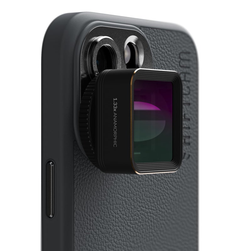 Shiftcam | LensUltra 1.33x Anamorphic Lens - 1.33x Magnification, 113Â° Angle - Transform Mobile Footage, Captivating Widescreen Ratio, Cinematic Lens Flare, Surreal Perspectives, Premium Design - Image 2