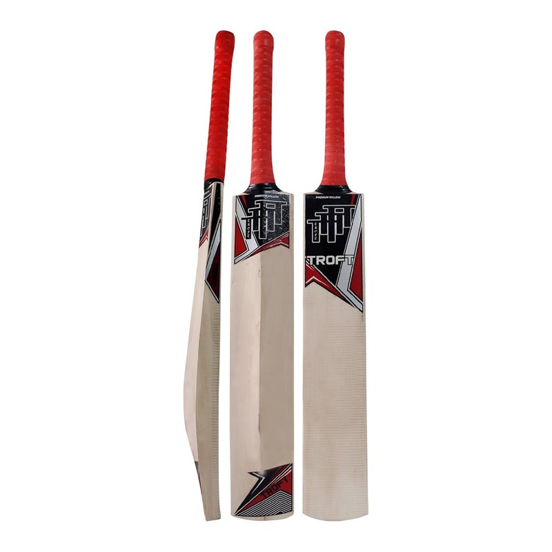 Troft Massive Spot Cricket Bat - Kashmir Willow, Free Bat Cover | Size : 3 (28.50 in) - Image 1