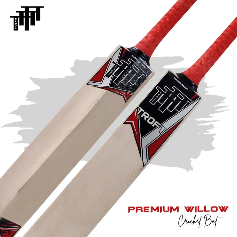 Troft Massive Spot Cricket Bat - Kashmir Willow, Free Bat Cover | Size : 3 (28.50 in) - Image 3