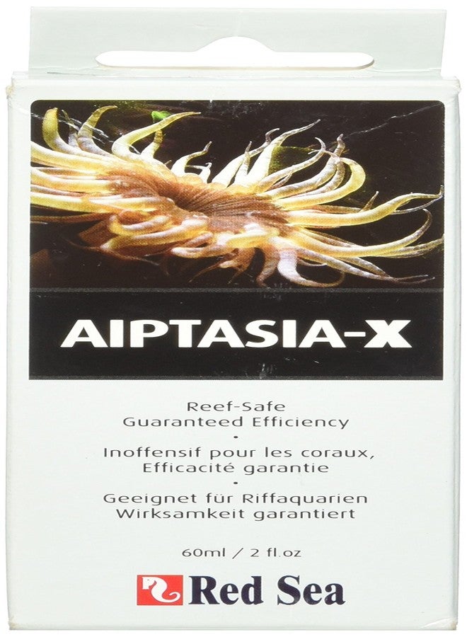 Red Sea Aiptasia-X 60ml - Aiptasia Treatment for Marine Aquariums - 100ml Bottle with Applicator - Reef Safe - Kills Adult & Larvae - 0.1kg - Image 1