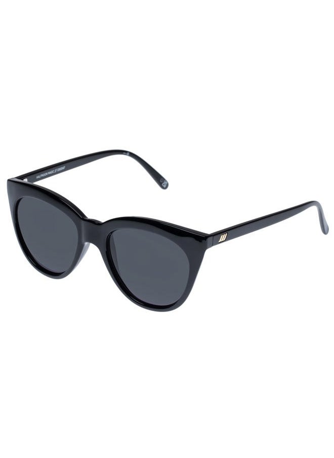 SAVITA Halfmoon Magic Sunglasses - Black, Cat Eye, Women's, Elegant Style  - Image 1