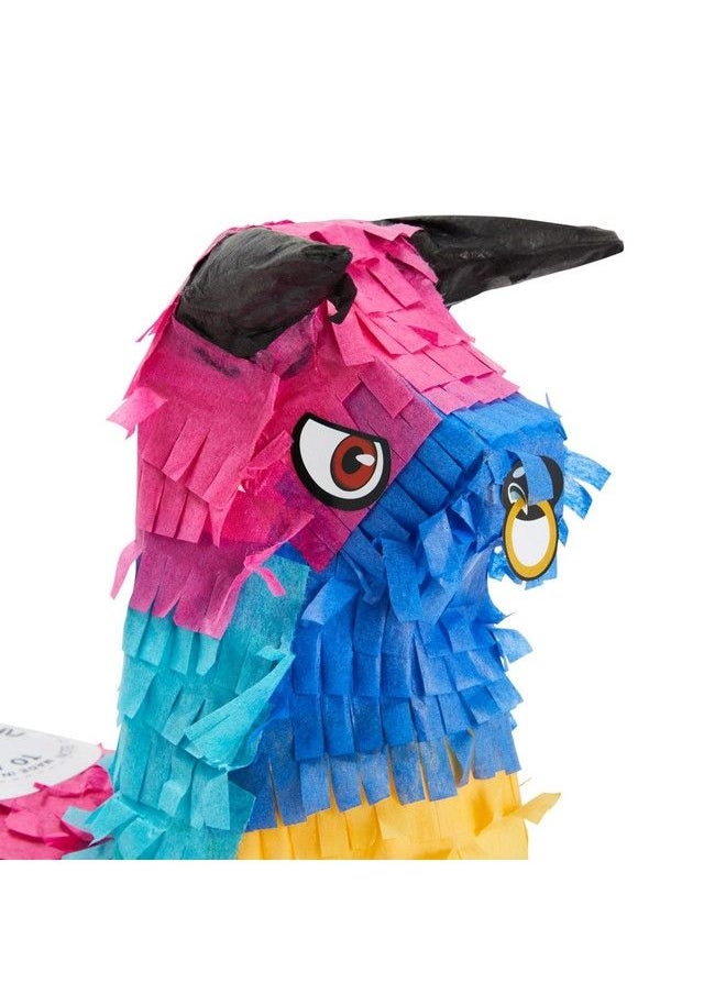 Blue Panda - 3 Pack Mini Rainbow Bull Pinatas For Cinco De Mayo Party Decorations Mexican Fiesta Supplies (5.25 X 9 In) - Image 1