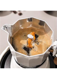 Generic Espresso Maker Stovetop,Camping Moka Pot 2 Cup/120ML,Stove Top Espresso Italian Coffee Maker,Easy to Use (White)  - Image 4