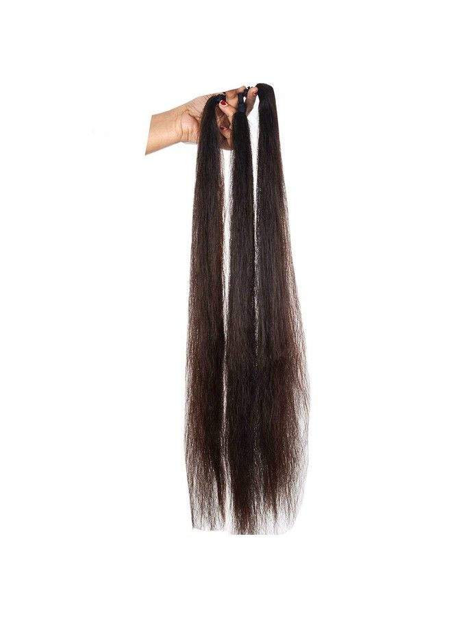 Glan ضفيرة باراندي بني داكن للنساء والفتيات عبوة من 1 - Image 3