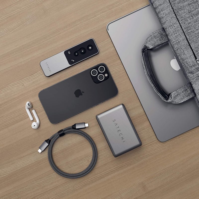 ساتي كاي جهاز Satechi R1 للتحكم عن بعد في عروض بلوتوث لـ PowerPoint و Keynote، متوافق مع MacBook Pro 2020، MacBook Air M1، iPad Air 2020، iPad Pro 2020 - Image 4