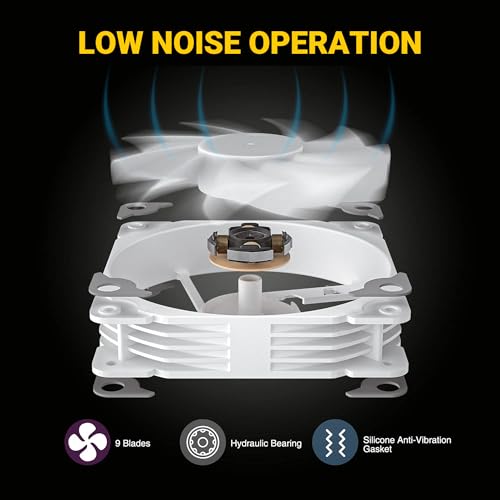 Ant Esports ICE-360 360mm Addressable RGB 2600 RPM AIO I CPU Liquid Cooler - White I Support Intel - LGA115X/1200/1700/1366/2011/2066 & AMD - FM1/FM2/AM2//AM2+/AM3/AM3+/AM4/AM5 - Image 4