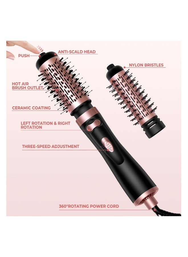 Beauenty Two-in-one styling, left and right automatic curling hair dryer, hair curl, straightener, one machine hot air comb - Image 2