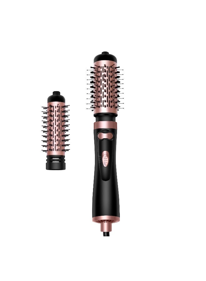 Beauenty Two-in-one styling, left and right automatic curling hair dryer, hair curl, straightener, one machine hot air comb - Image 1