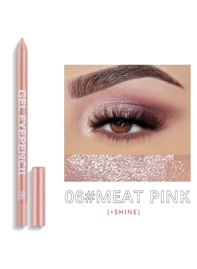 YOUNG VISION Gel Eyepencil，Waterline Gel Eyeliner Pencil, Waterproof Long Lasting Cream Eye Liner Pencil ，Hypoallergenic Highly Pigmented Precision Smudge-Proof Smooth Eyeliner Makeup Pen -06 - Image 2