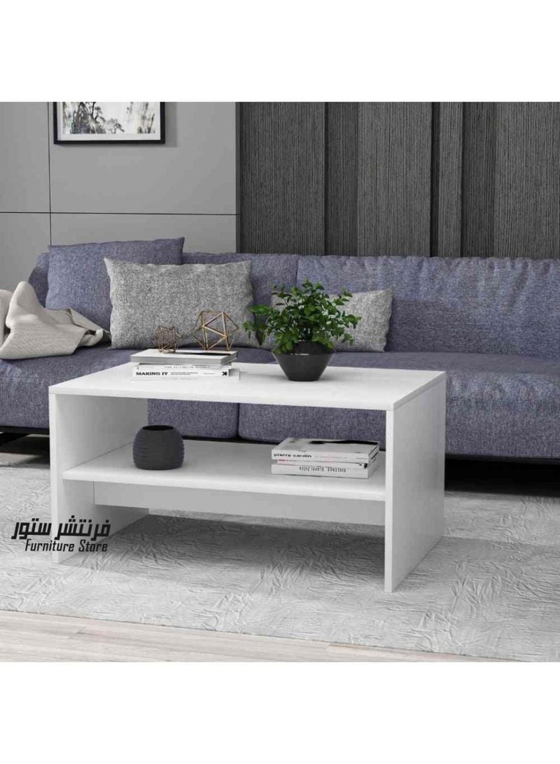 فرنتشر ستور ترابيزة قهوة - ارتفاع 40 سم - عرض 80 سم - عمق 40 سم ، من فرنتشر ستور. - Image 2