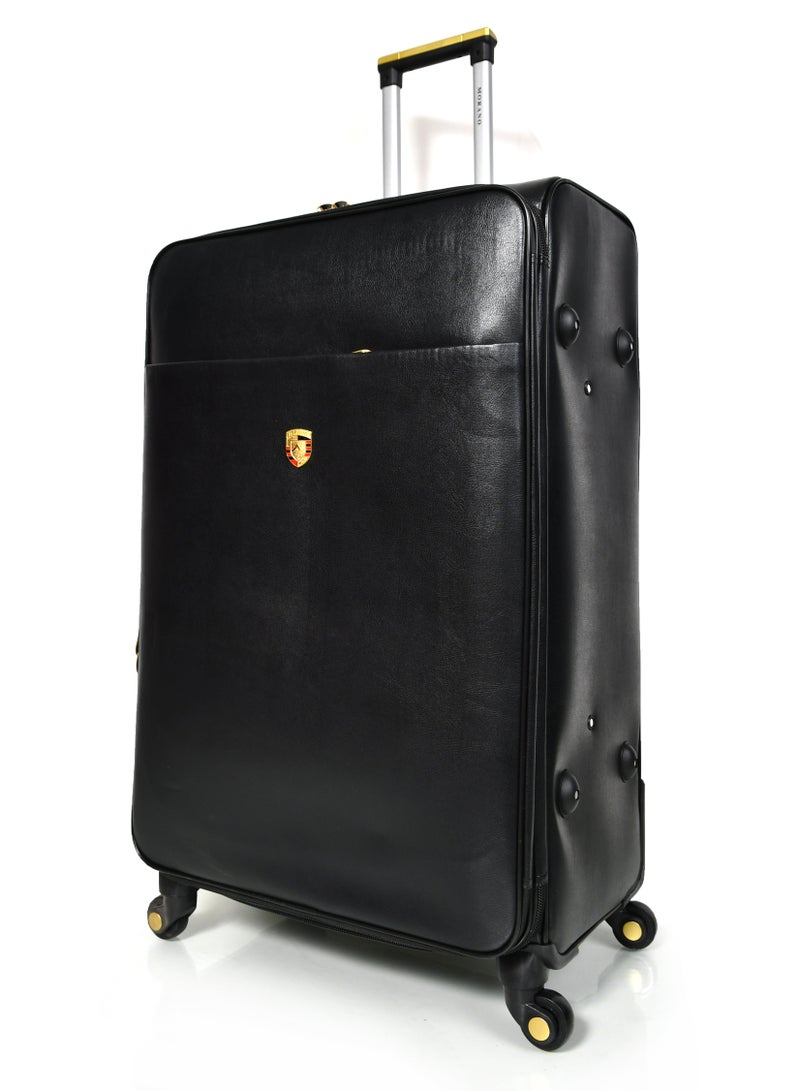 مورانو طقم حقائب سفر ماركة مورانو جلد 4 قطع  مقاس 32/28/24/20 بوصة - Image 4