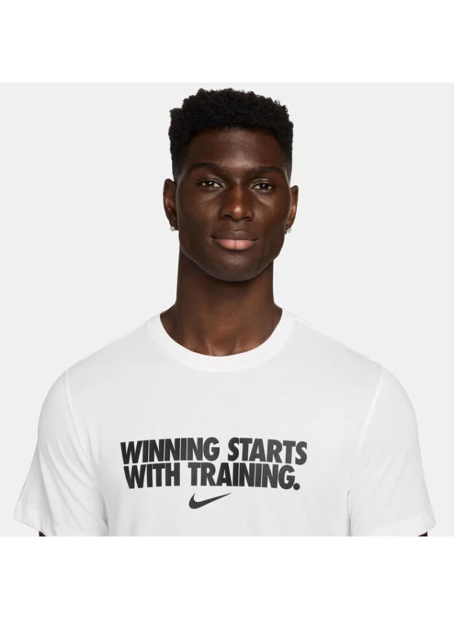 Nike Men’s Nike Dri-FIT Winning T-Shirt - Image 2