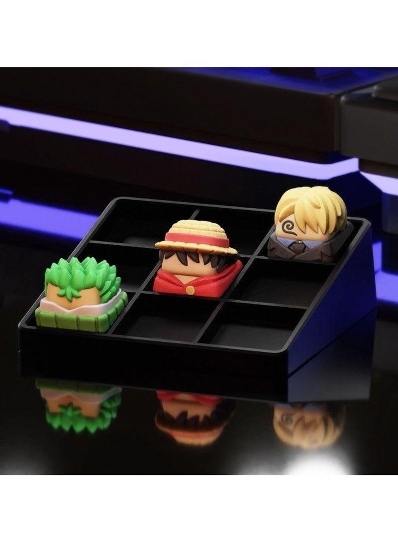 general Three-piece One Piece replacement keycaps: Luffy Sanji and Zoro replacement keycaps to create a personalized keyboard - Image 4